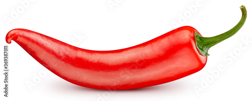 Chili isolated on white background
