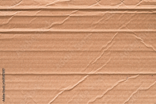 Cardboard paper texture, brown carton material surface photo