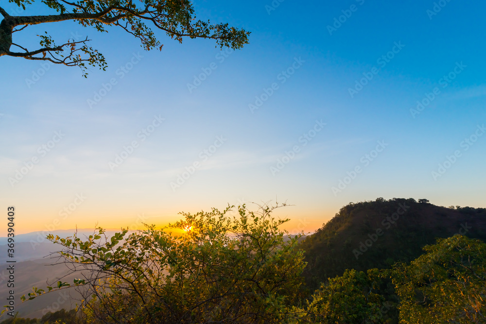 Morning scenery on high mountains.10 Morning scenery on high mountains.10