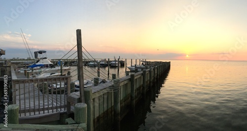 Sunset on the Sea