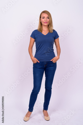 Portrait of beautiful woman with blond hair © Ranta Images