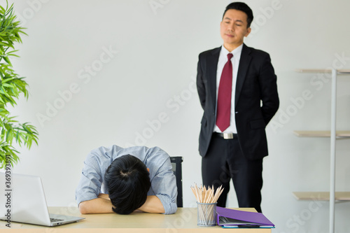 Employees secretly slept during working hours.