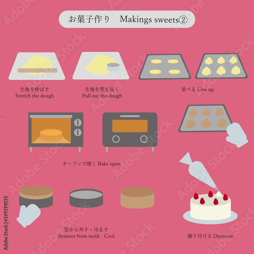 お菓子作り Makings sweets2