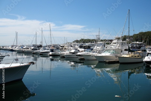 boats in marina nelson new south wales australia