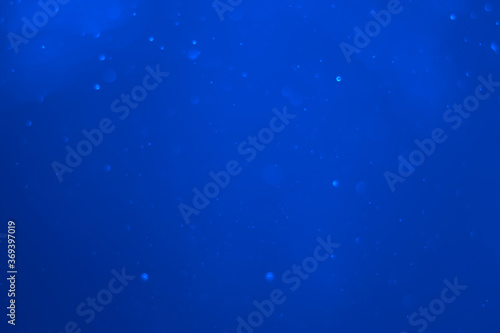 Bokeh blue blur abstract, smooth texture for graphic © watchara