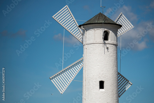 Leuchtturm, Windmühle, Swinemünde	 photo