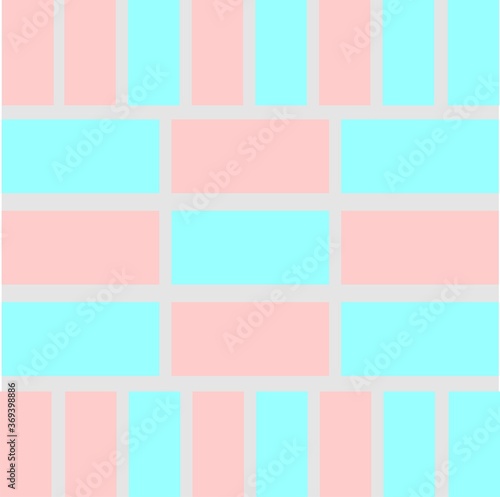 Geometry minimalistic artwork poster with simple shape and figure. Abstract vector pattern design for web banner, business presentation, branding package, fabric print, wallpaper.