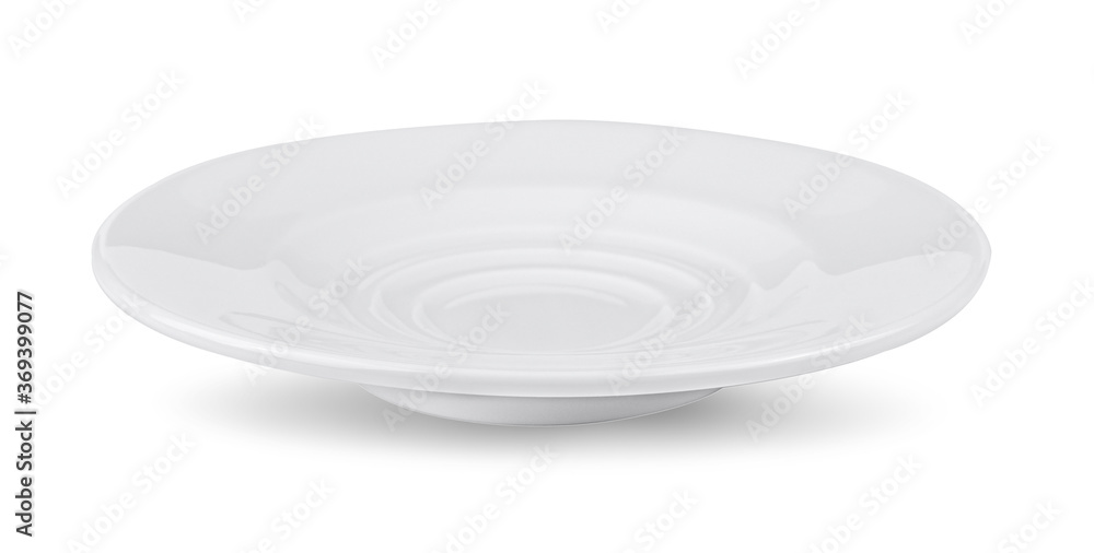 white plate isolated on white background white plate isolated on white background