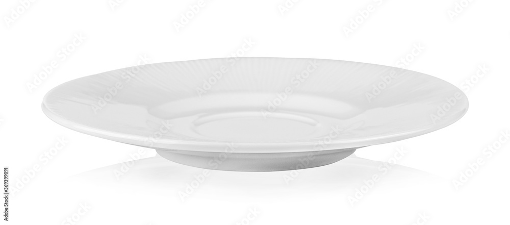 collection of white plate on white background collection of white plate on white background