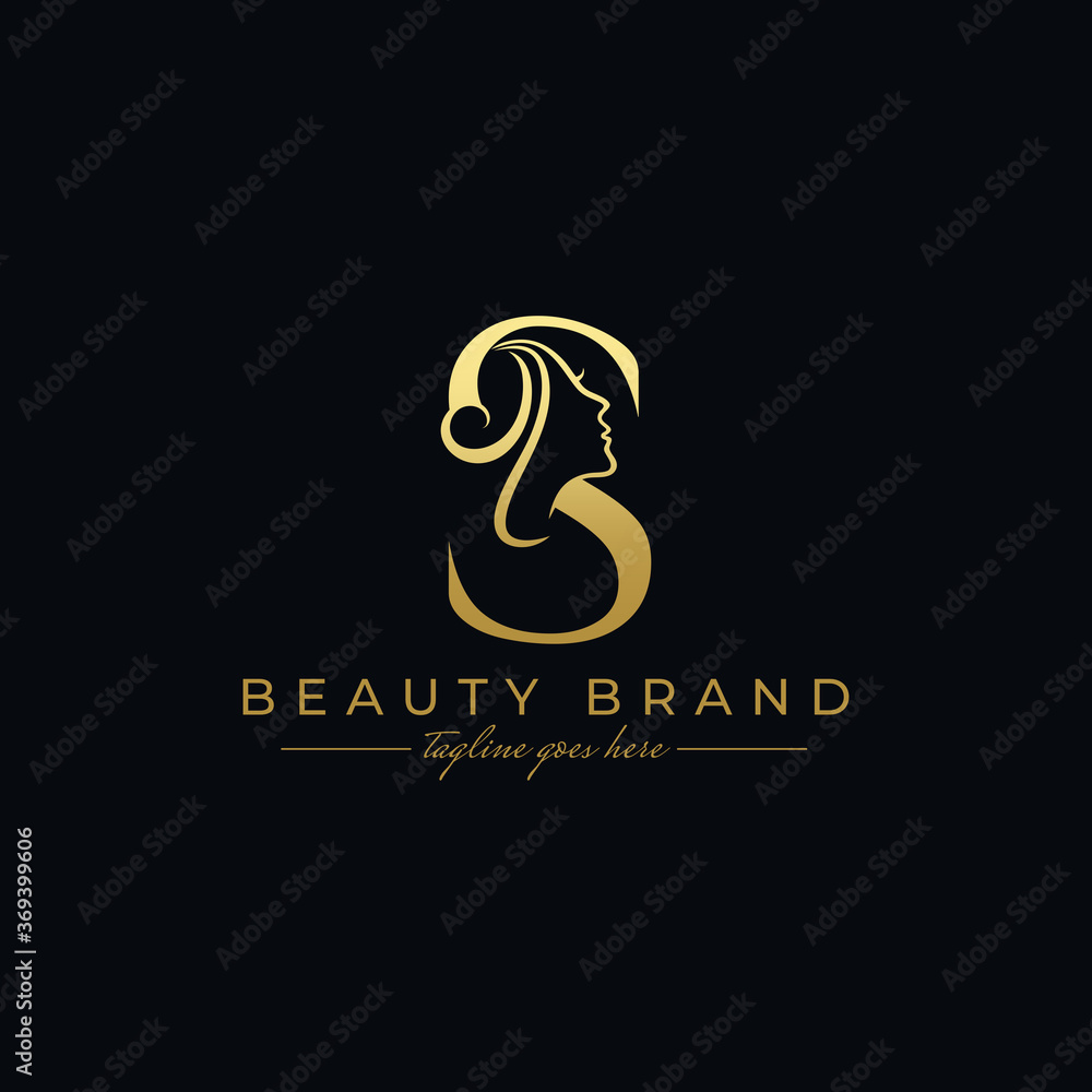 Premium Vector | Luxury elegant letter s beauty logo design vector