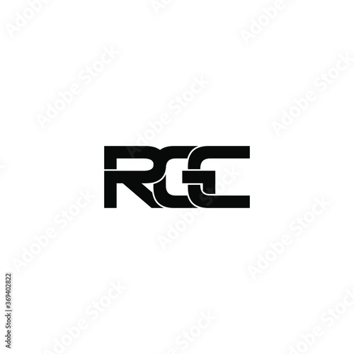 Free Download rgc letter original monogram logo design - GFXLoad