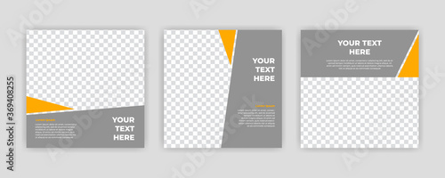 Modern Social Media banner template can be edited. Anyone can use this design easily. Promotional web banners for social media. Elegant sale and discount promo - Vector.