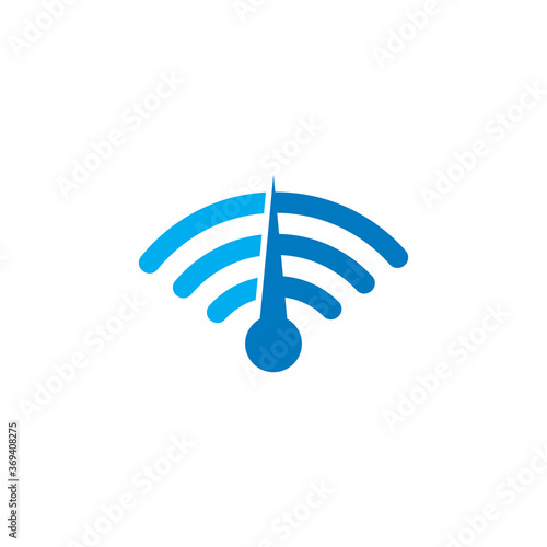 music wifi logo , signal tech logo