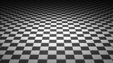 Infinte checker with black and white cells
