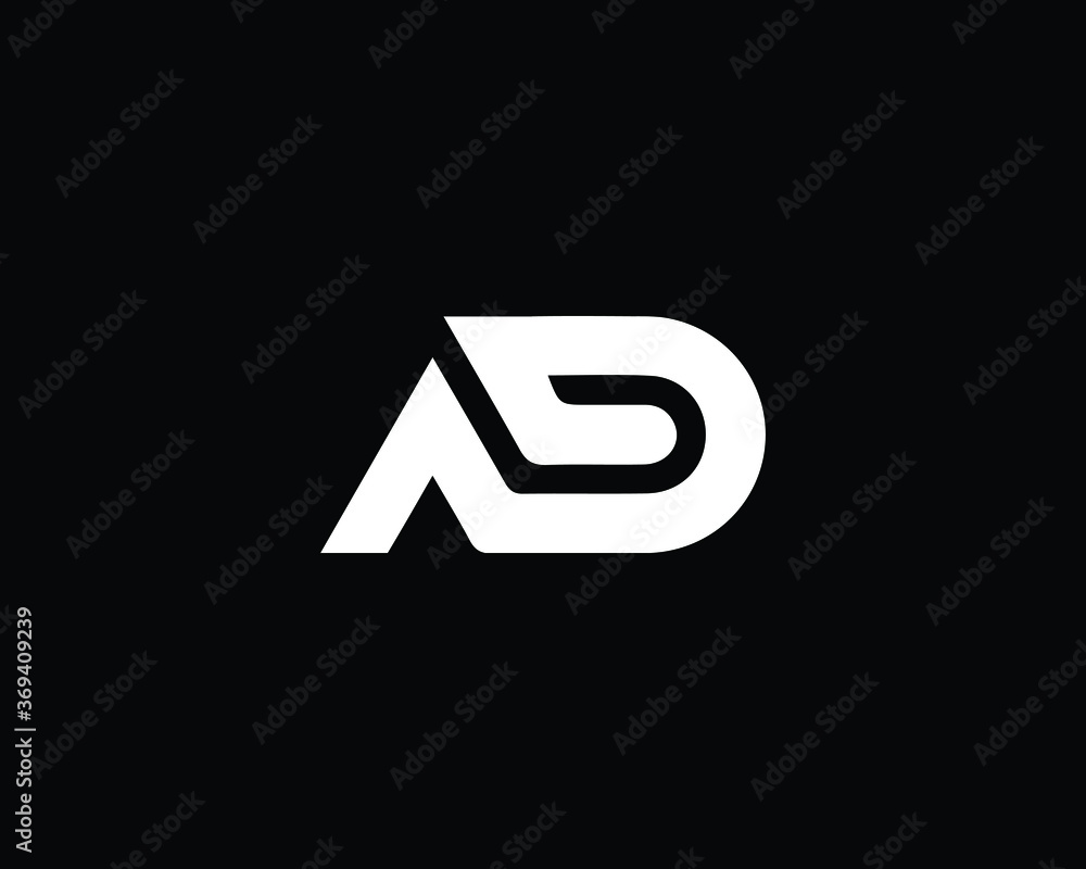 Professional and Minimalist Letter AD Logo Design, Editable in Vector Format in Black and White Color
Professional and Minimalist Letter AD Logo Design, Editable in Vector Format in Black and White Color