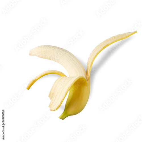 Yellow Banana Fruit Isolated on a white background