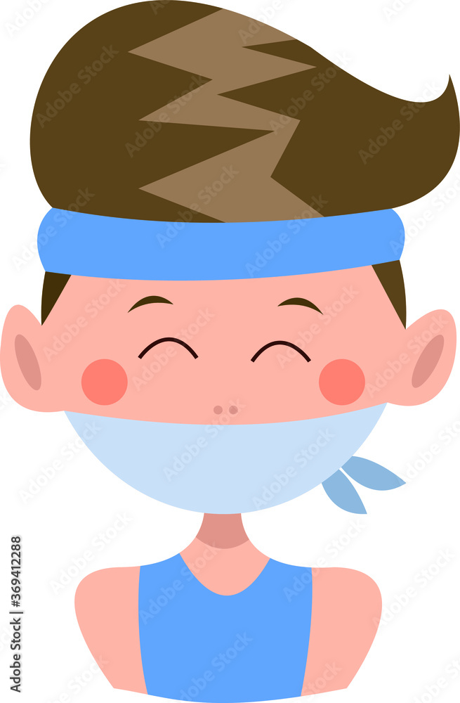 Boy wearing protective Medical mask for prevent virus Wuhan Covid-19.Concept of a coronavirus.COVID-19. Boy wearing protective Medical mask for prevent virus Wuhan Covid-19.Concept of a coronavirus.COVID-19.