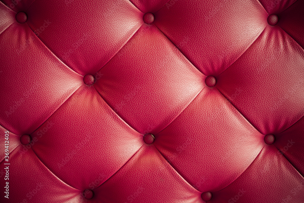 luxury red leather sofa use for background luxury red leather sofa use for background