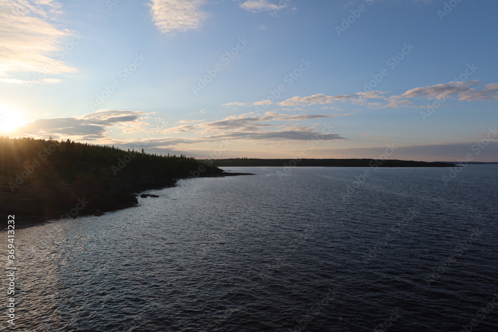 Ladoga Lake boat voyage in August 2020 _11
