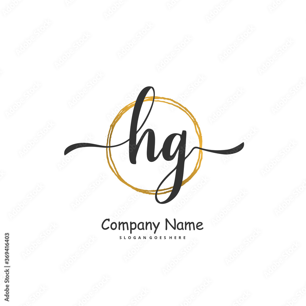 H G HG Initial handwriting and signature logo design with circle. Beautiful design handwritten logo for fashion, team, wedding, luxury logo. H G HG Initial handwriting and signature logo design with circle. Beautiful design handwritten logo for fashion, team, wedding, luxury logo.