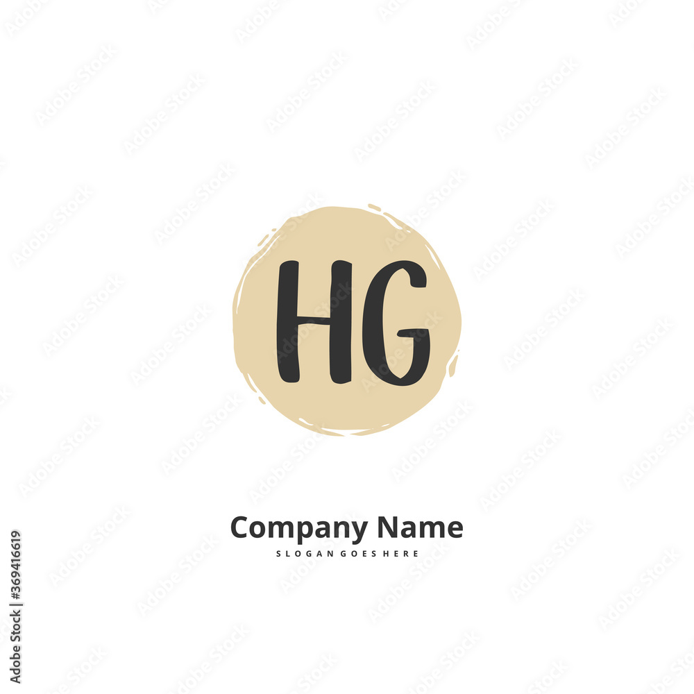 H G HG Initial handwriting and signature logo design with circle. Beautiful design handwritten logo for fashion, team, wedding, luxury logo. H G HG Initial handwriting and signature logo design with circle. Beautiful design handwritten logo for fashion, team, wedding, luxury logo.