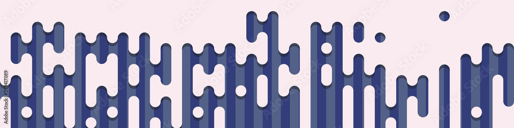 Abstract Rounded Color Lines halftone transition background illustration Abstract Rounded Color Lines halftone transition background illustration