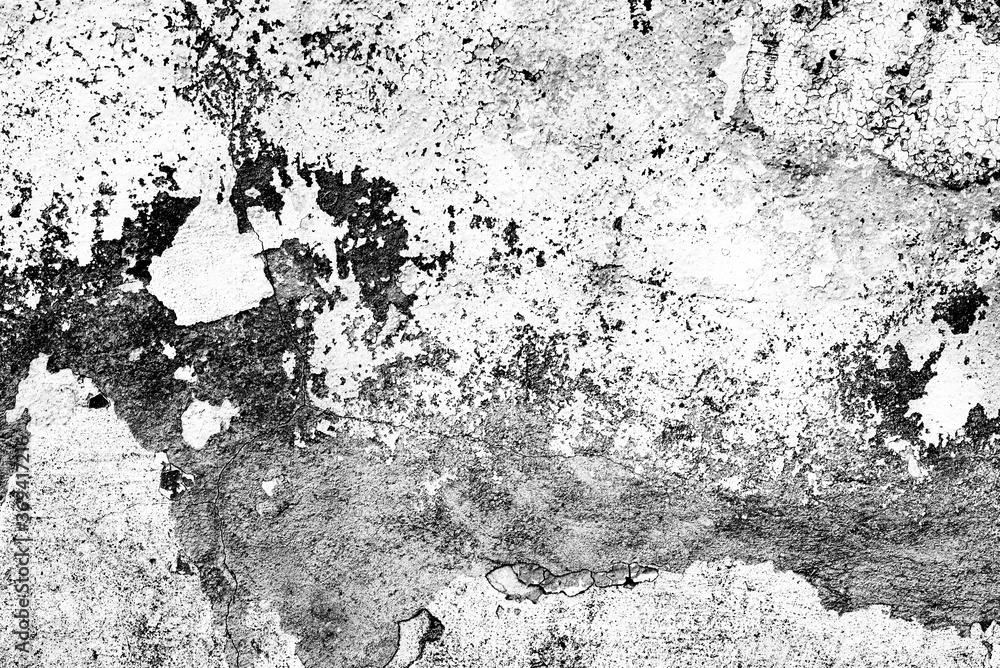 Texture of a concrete wall with cracks and scratches which can be used as a background Texture of a concrete wall with cracks and scratches which can be used as a background