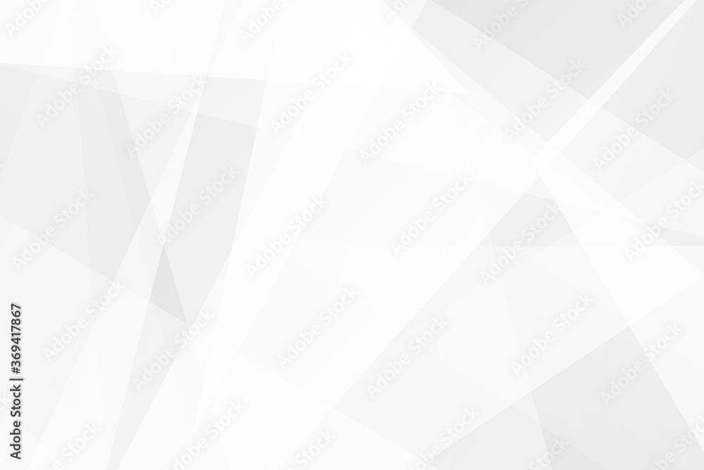 Obraz premium Abstract white and grey on light silver background modern design. Vector illustration EPS 10.