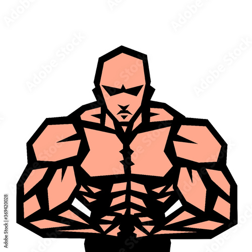  男,筋肉,ボディビル,マッチョ,ポーズ,白背景,白バック,人物,日本人,男性,スポーツ,トレーニング,ダイエット,エクササイズ,スポーツジム,フィットネス,鍛える,ジム,ビジネスマン,運動,ボディービルダー,アスリート,パワー,人体,マンガ,バイセップス,スプレッド,フロント,マスキュラー,正面,ムキムキ,上半身,力こぶ,気合い,劇画,ホルモン,テストステロン,漫画,全身,力,イラスト,ビジネス