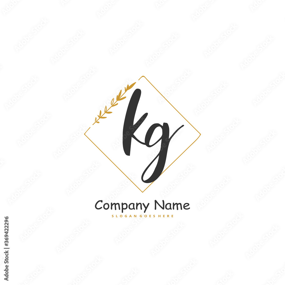 K G KG Initial handwriting and signature logo design with circle. Beautiful design handwritten logo for fashion, team, wedding, luxury logo. K G KG Initial handwriting and signature logo design with circle. Beautiful design handwritten logo for fashion, team, wedding, luxury logo.