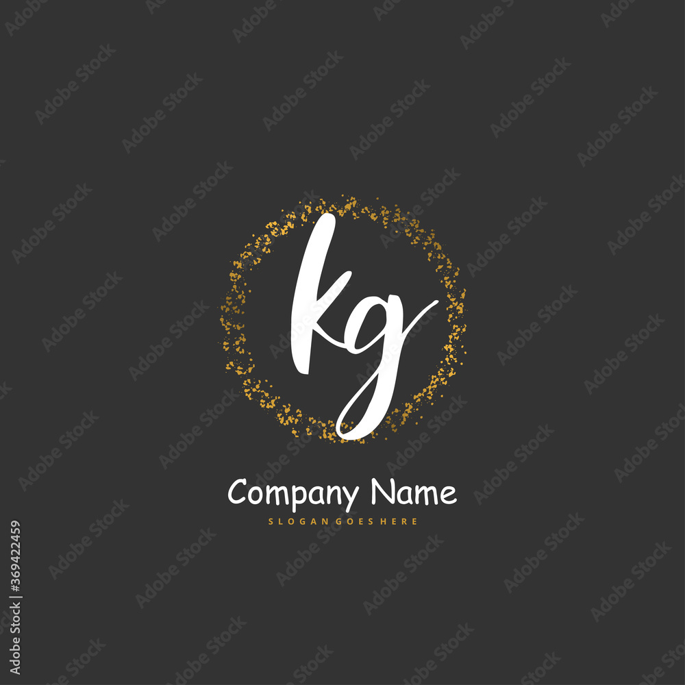 K G KG Initial handwriting and signature logo design with circle. Beautiful design handwritten logo for fashion, team, wedding, luxury logo. K G KG Initial handwriting and signature logo design with circle. Beautiful design handwritten logo for fashion, team, wedding, luxury logo.