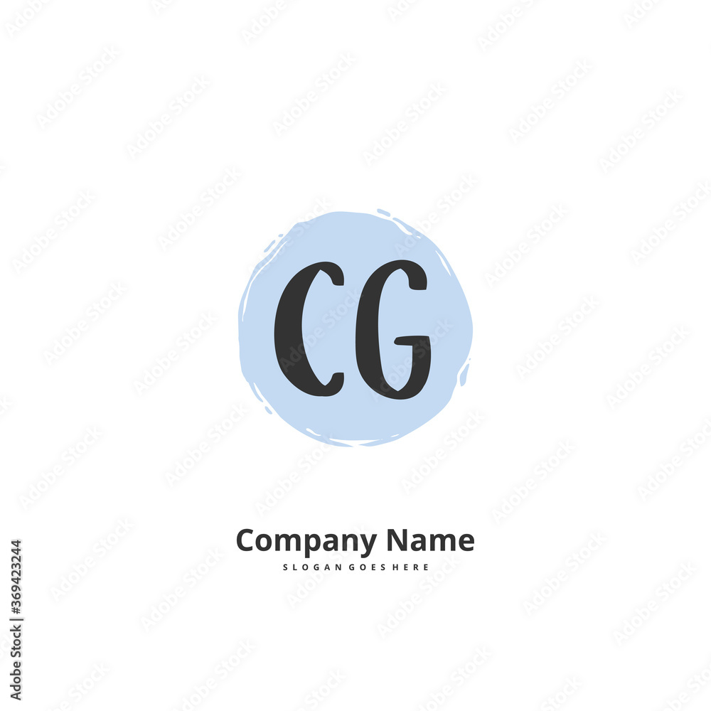 C G CG Initial handwriting and signature logo design with circle. Beautiful design handwritten logo for fashion, team, wedding, luxury logo. C G CG Initial handwriting and signature logo design with circle. Beautiful design handwritten logo for fashion, team, wedding, luxury logo.