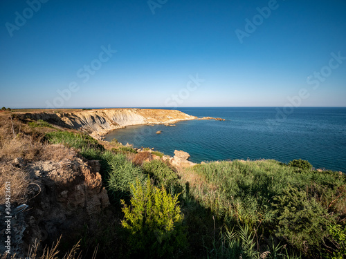 Fotografie protected marine area of Capo Cimiti on the Ionian Sea