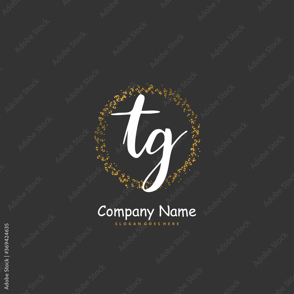 T G TG Initial handwriting and signature logo design with circle. Beautiful design handwritten logo for fashion, team, wedding, luxury logo. T G TG Initial handwriting and signature logo design with circle. Beautiful design handwritten logo for fashion, team, wedding, luxury logo.