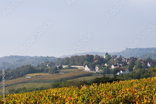 saint-romain bourgogne franche-comté côte-d'or
paysage automnal
vignoble automnal