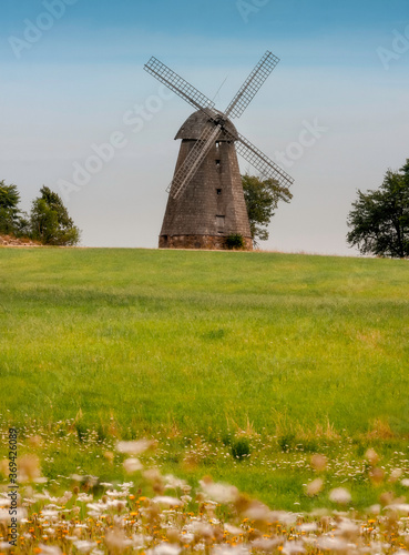 windmill in Latvia