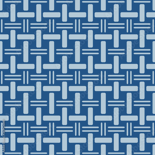 Japanese Weaving Vector Seamless Pattern