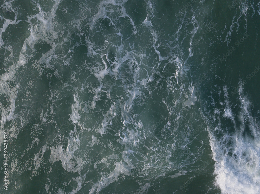 Aerial photo of a small surf break off the coast of New Zealand. Aerial photo of a small surf break off the coast of New Zealand.