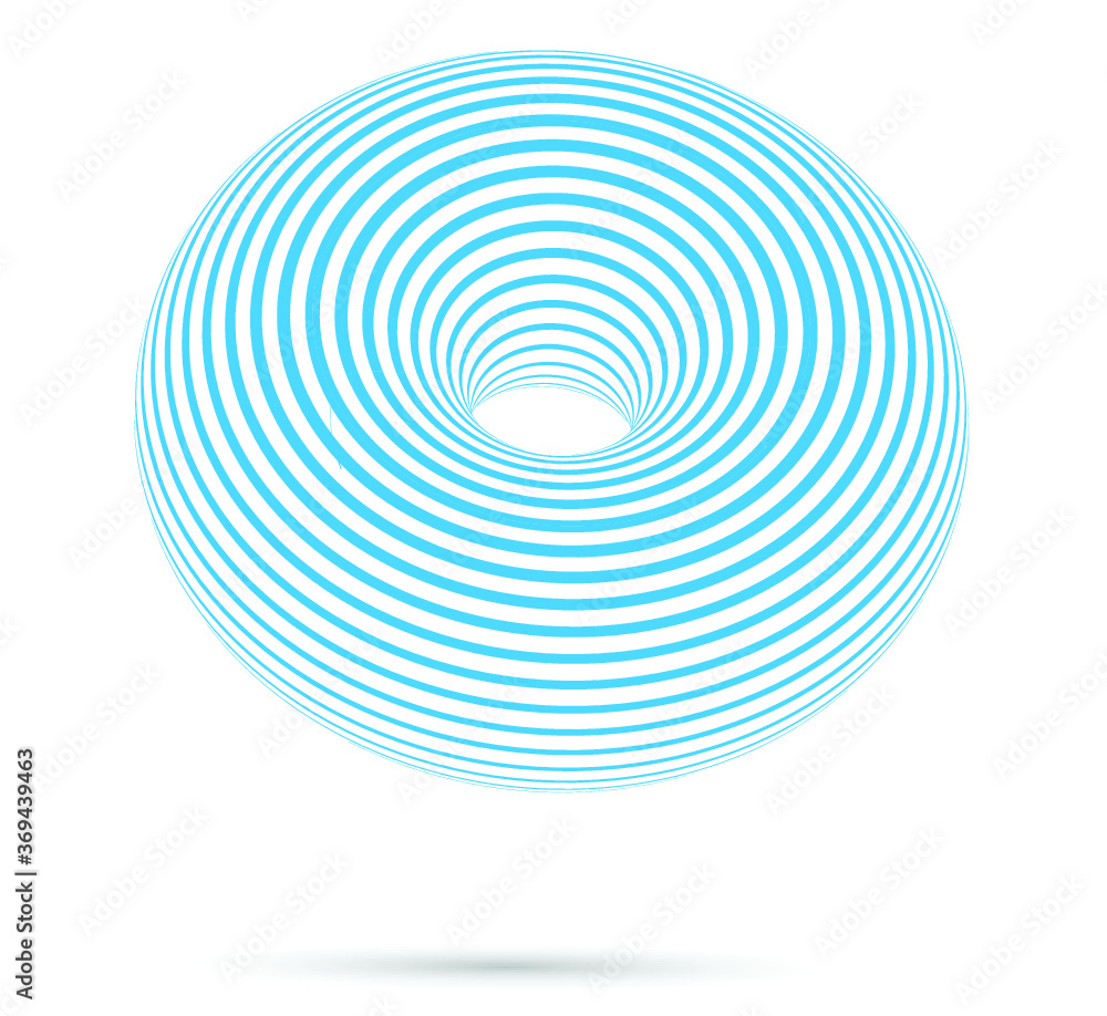 Round Shapes . Ring Logo Design Elements . Circles of Stripes . Round Shapes . Ring Logo Design Elements . Circles of Stripes .