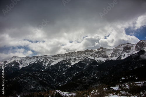Winter Serra Del Cadi in La Cerdanya, Pyrenees, Spain © Alberto Gonzalez 