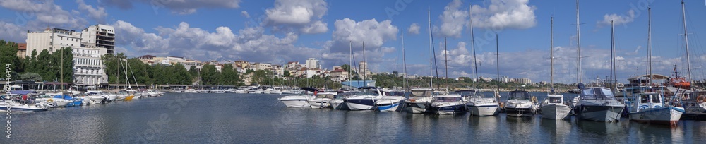 Tomis Marina on a sunny day at the Black Sea