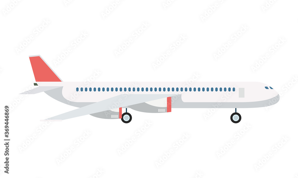 airplane transport airline isolated icon airplane transport airline isolated icon