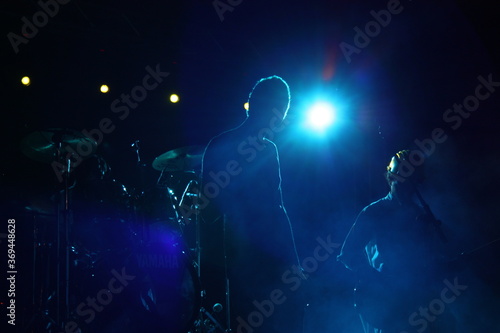 Concert silhouettes