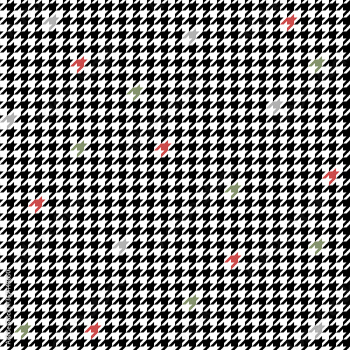 Checkered pattern for autumn clothes. 