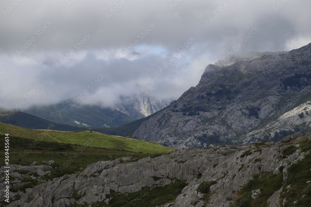 Mountain landscape in North Spain Mountain landscape in North Spain