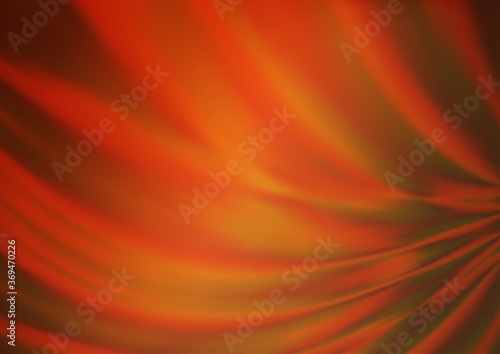 Light Orange vector abstract bokeh pattern. Shining colorful illustration in a Brand new style. Brand new design for your business.