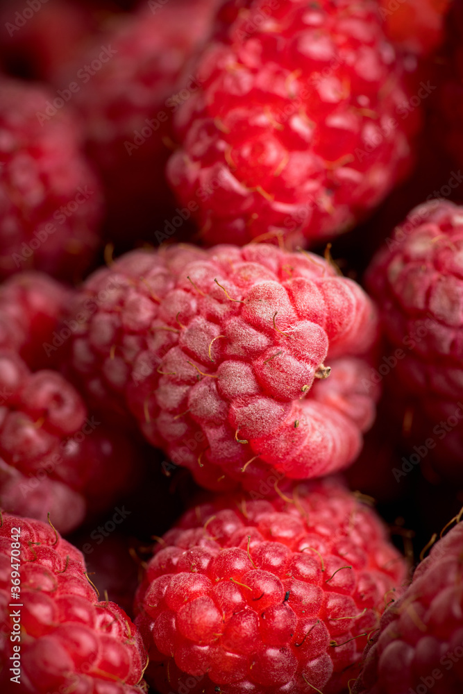 Freshly harvested raspberry. Selective focus. Shallow depth of field. Freshly harvested raspberry. Selective focus. Shallow depth of field.