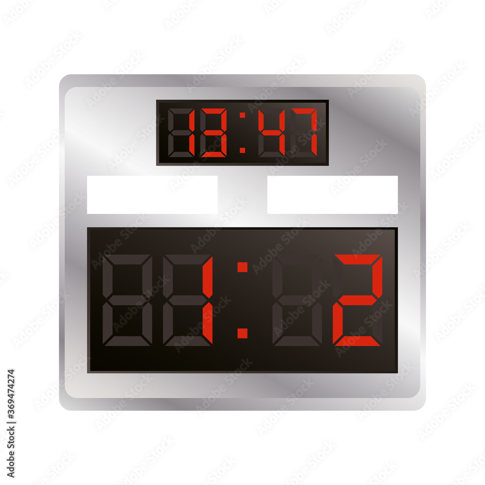 tournament scoreboard digital isolated icon tournament scoreboard digital isolated icon