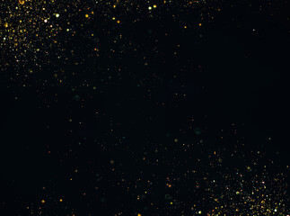 glitter vintage lights background. defocused
