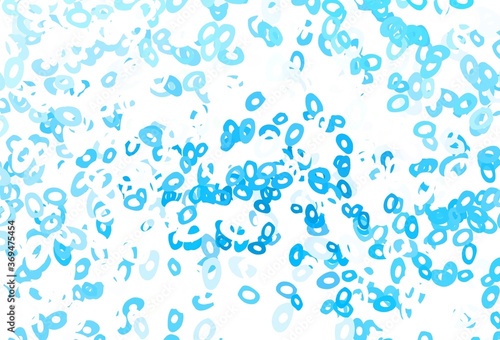 Light Blue, Green vector background with bubbles. Light Blue, Green vector background with bubbles.